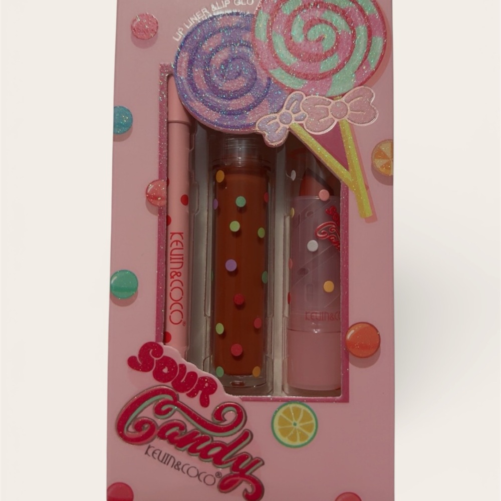 Kevin & CoCo Pink Sour Candy Lip Set